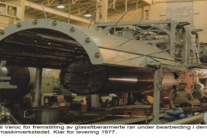 Bilde av Maskin for produksjon av glassfiberrør